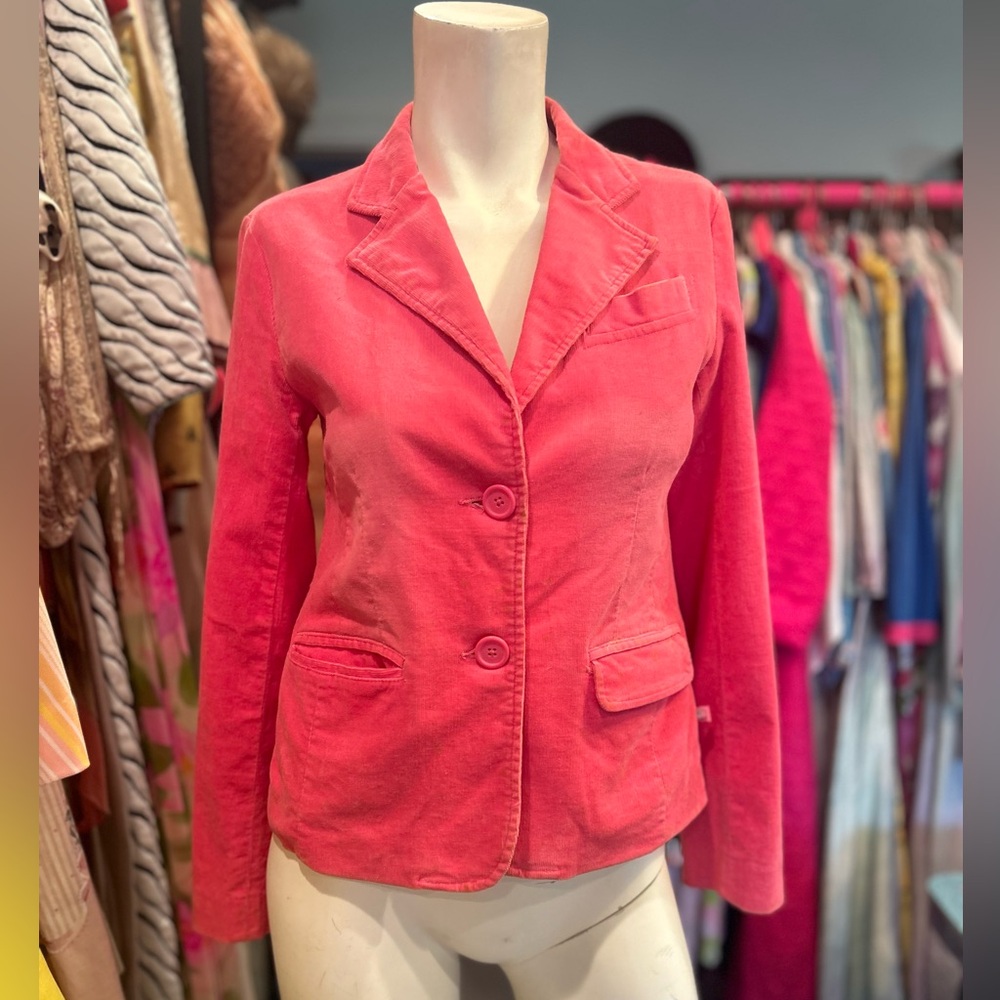 Rustic Pink Corduroy Jacket